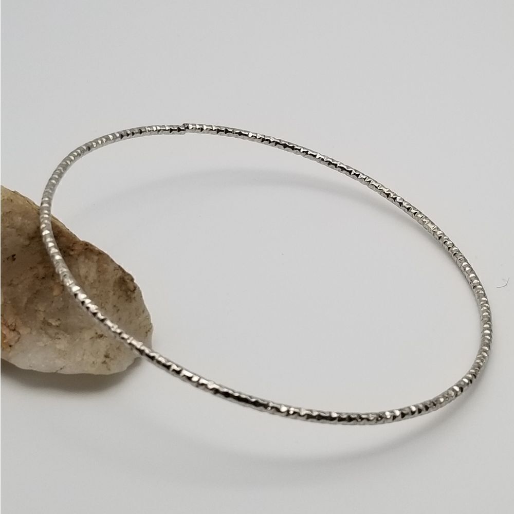 Sparkle glitter bracelet bangle slider. B630
